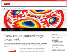 Tablet Screenshot of epus.pl